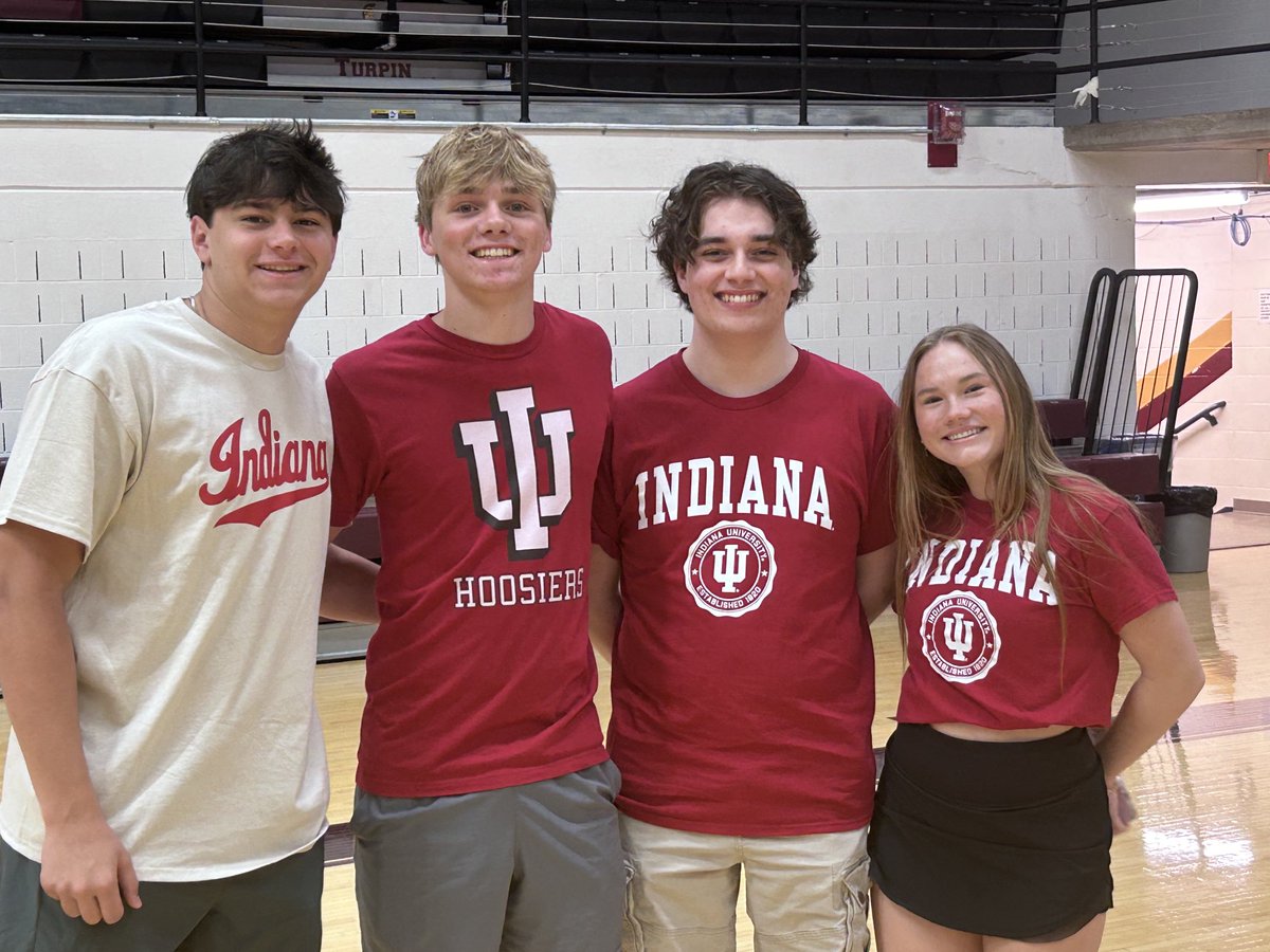 Camey Eberhard (@cameyeberhard) on Twitter photo Here come the Hoosiers!!! Make us Proud!! <a href="/IndianaUniv/">Indiana University</a> #Class2024 <a href="/TurpinSpartans/">Turpin Spartans</a> Here come the Hoosiers!!! Make us Proud!! <a href="/IndianaUniv/">Indiana University</a> #Class2024 <a href="/TurpinSpartans/">Turpin Spartans</a>