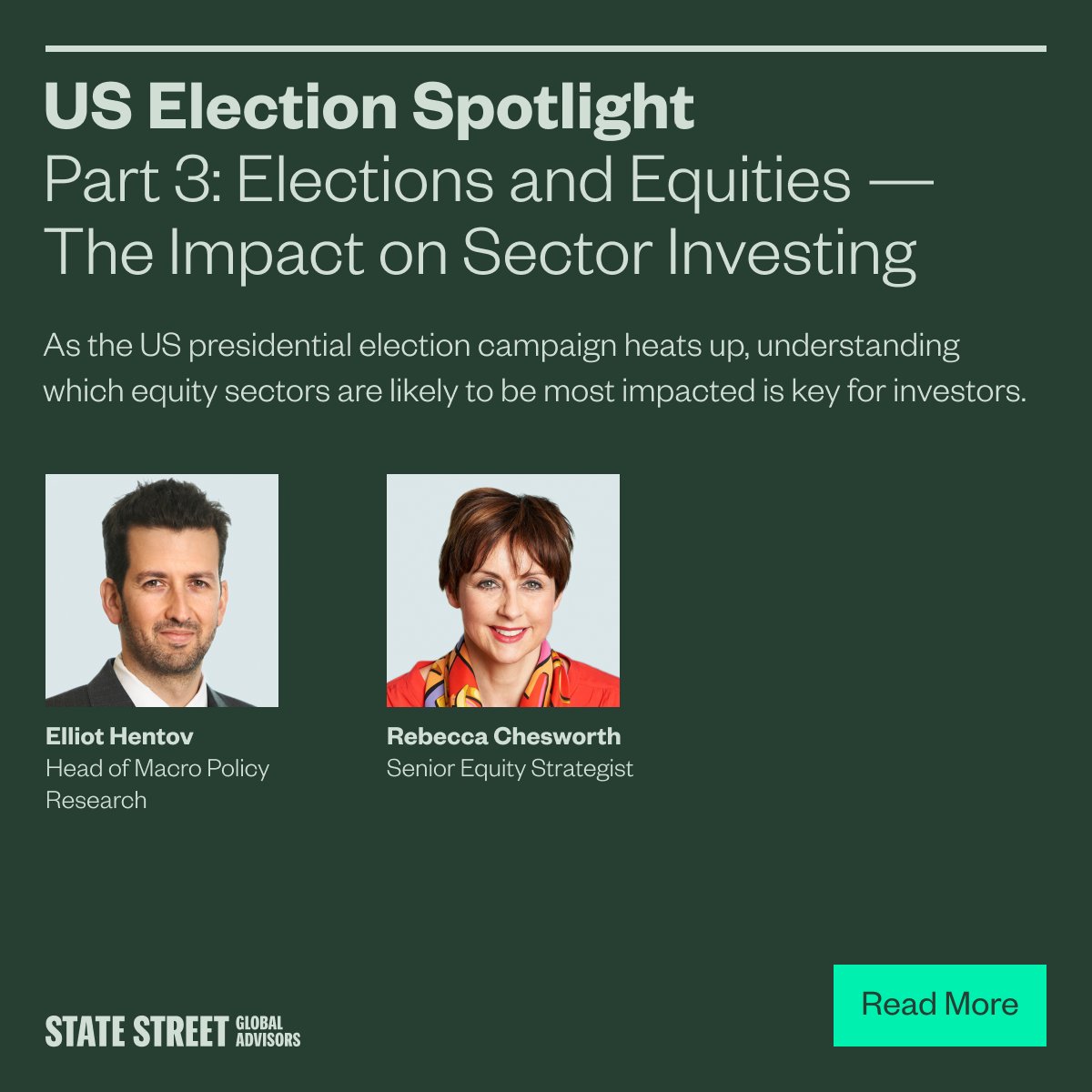 In election years, investors in US equities have historically used sector investing to reflect views on the parties’ policy stances. We look at which sectors are likely to benefit or lose out, depending on the election outcome. Read more: ms.spr.ly/6019YwBOZ #USelection
