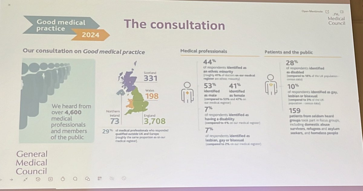 @tcgannon calls all healthcare workers to follow new @gmcuk #goodmedicalpractice which is #diverse #inclusive & #antidiscriminatory #sasconf