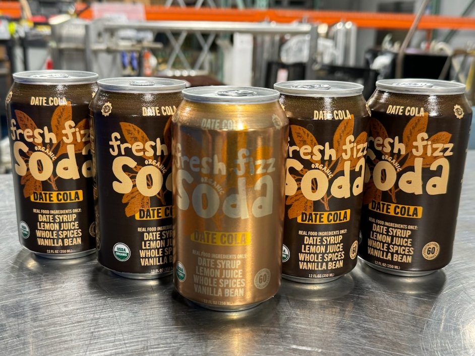 I think any CPG founder that pursues self manufacturing has an inner Willy Wonka, but this is a little too on the nose - one of our cans literally came out gold instead of brown. I therefore have no choice but to hide it in an regular case of soda and bestow a fantastic prize on
