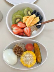 Eat fruit after playing in the gym