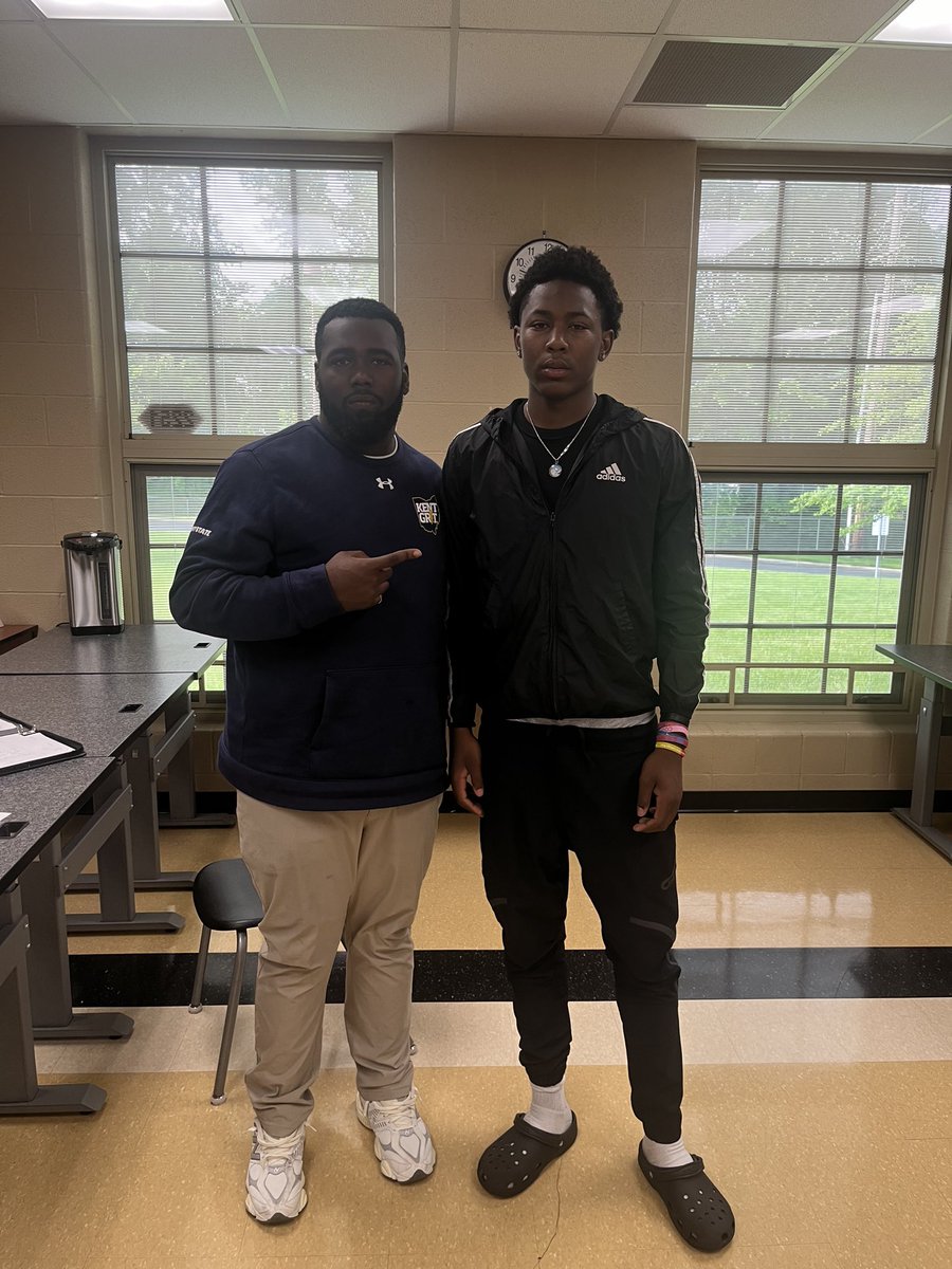 Thank you for coming, had a great time meeting you looking forward on visiting Kent state soon @WGHFootball @sirtrich @MMrob75