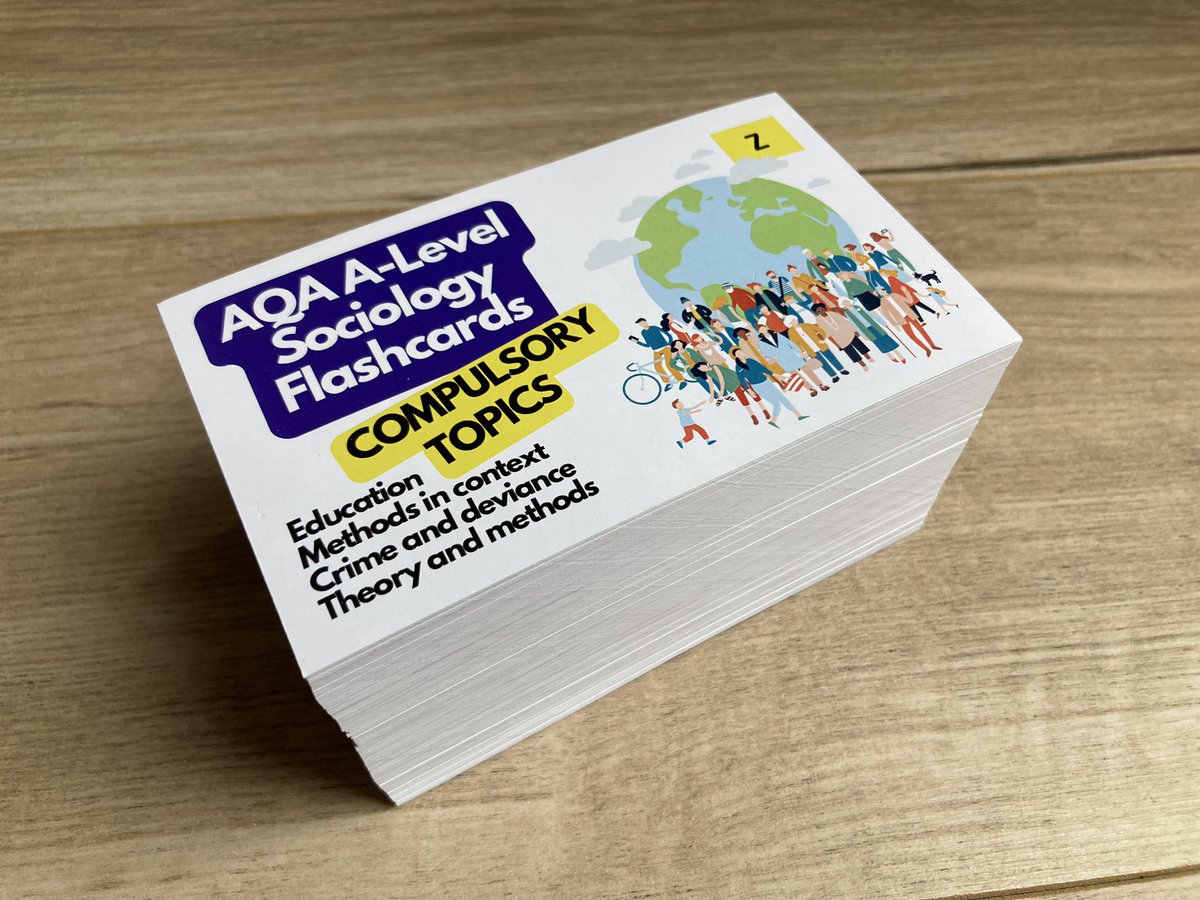 ResourcesZee's tweet photo. NEW GCSE and A Level Flashcards!

✅ Short, snappy and focused questions on one side
✅ Concise answers on the other side
✅ Based on the specification 
✅ Images to help make meaningful connections with the text

Make revision fun and efficient! Let your students know! https://t.co/pKWWhhuOVd
