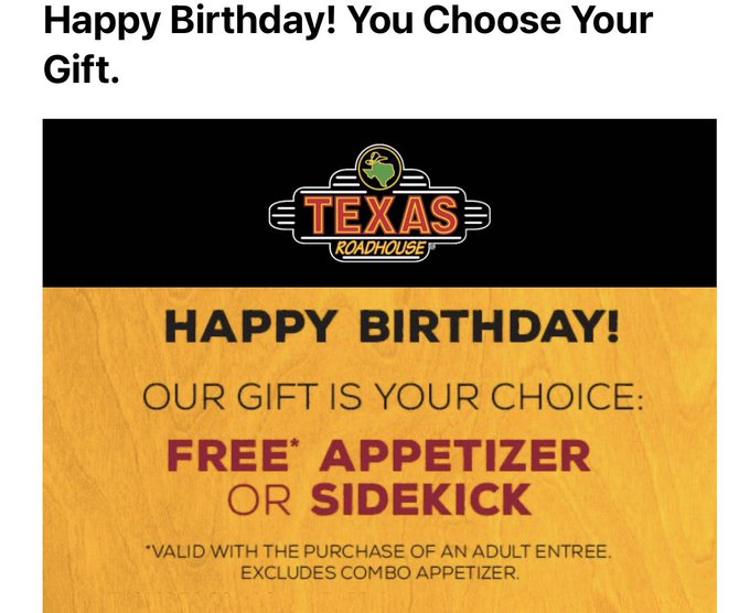 Who taking me to roadhouse this week? 🤠 https://t.co/PcsiYeZbNJ