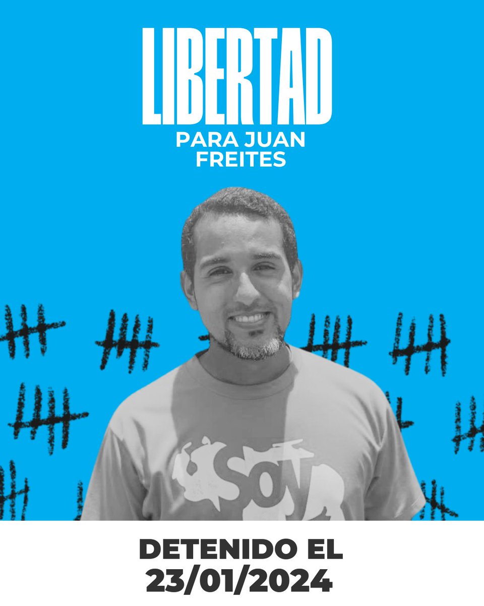 JuanPabloGve's tweet photo. El régimen de Maduro mantiene secuestrado a los compañeros de lucha Guillermo López, Luis Camacaro, Juan Freites y Emill Brandt, miembros de #ConVzlaComando, sometidos a tratos crueles e inhumanos, todo simplemente por ejercer sus derechos políticos.
¡Exigimos la libertad inmediata de ellos y la de todos los presos políticos!
¡Ya basta de tanta maldad!
@IntlCrimCourt
@CorteIDH
@OEA_oficial
@TAMARA_SUJU
@VenteDDHH