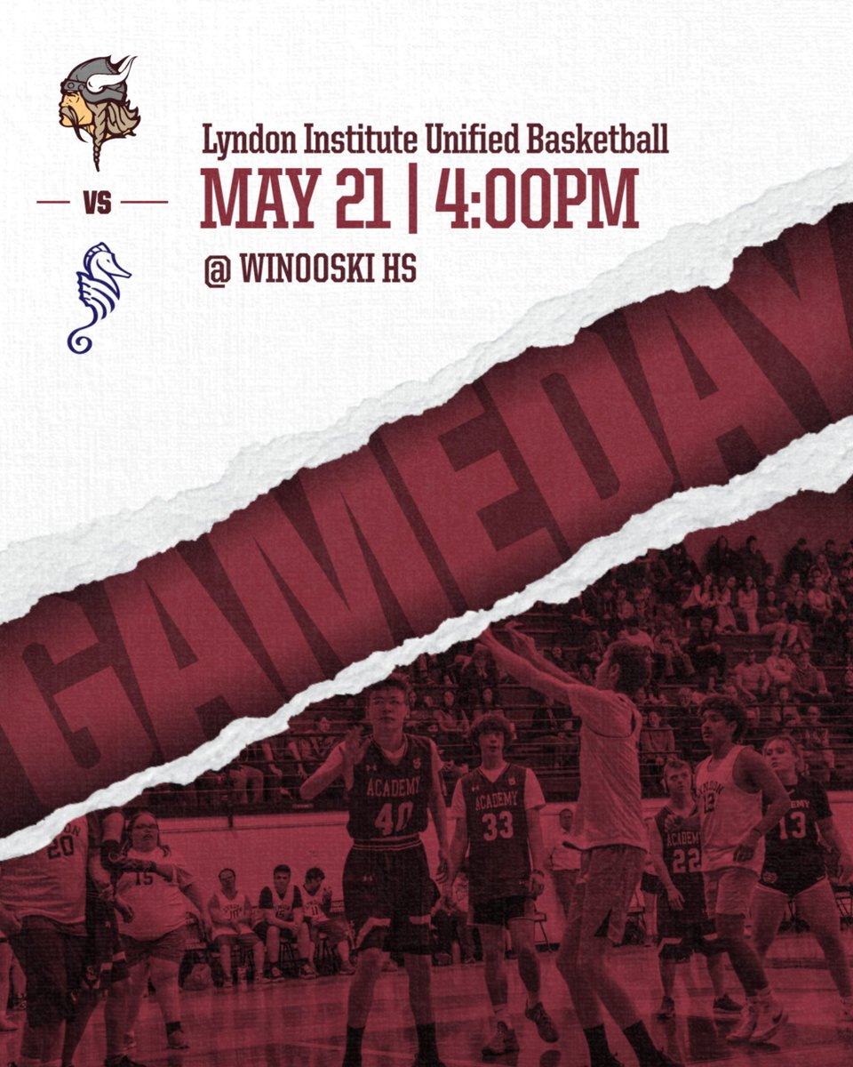 Good Luck to Unified Basketball as they head to Winooski HS to face the Burlington Seahorses in the Semifinals!
Watch Live: Burlington School District Facebook Page OR Ace Seahorse Facebook Page.
#GOVIKES