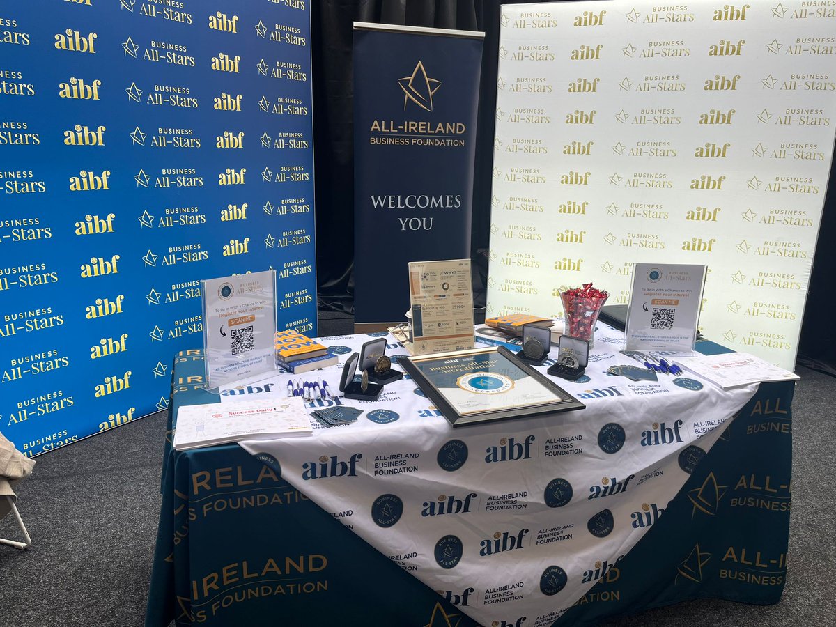 Congrats to our first 3 (of 6) winners from our competition we ran at The Wealth Summit. Great to chat to so many & hear from some wonderful Irish niche businesses!! Well done to: Emma Maclean, David O'Meara & Niall Farmer. 📙Happy Reading! #WeathSummit #BusinessAllStars