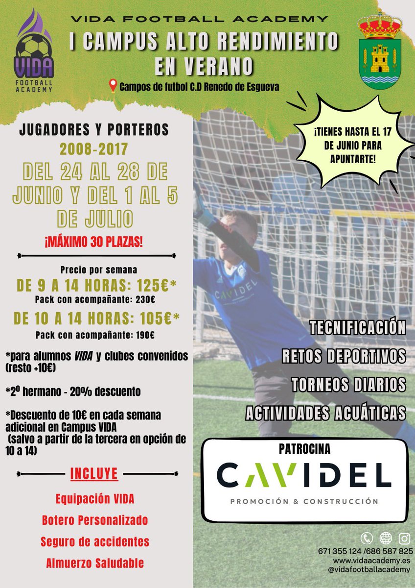 Vida Football Academy tweet media