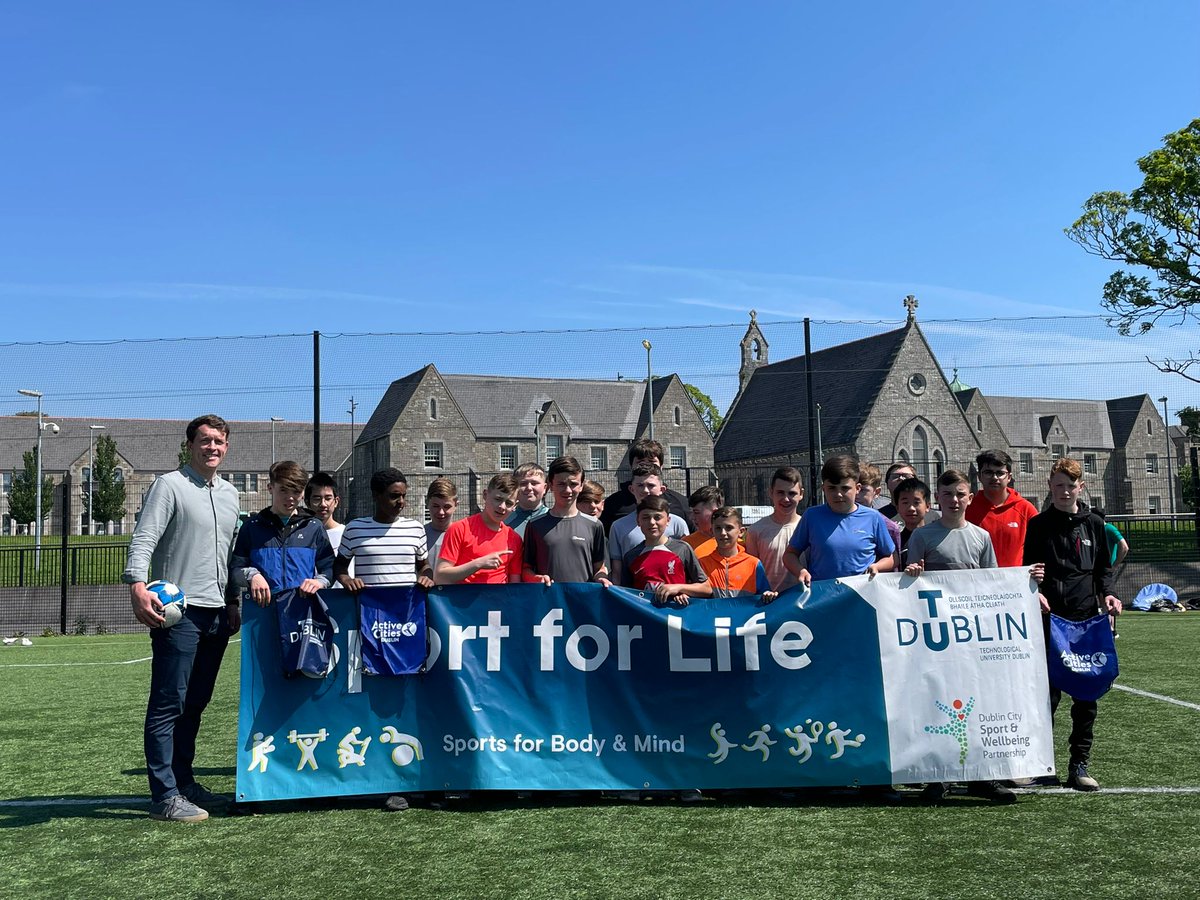 thebrunnerD7's tweet photo. Our 2st Years have been having a fantastic time in Tu Dublin at the Sport for Life Programme. @ERSTIRELAND @WeAreTUDublin https://t.co/wZPohCjfjn