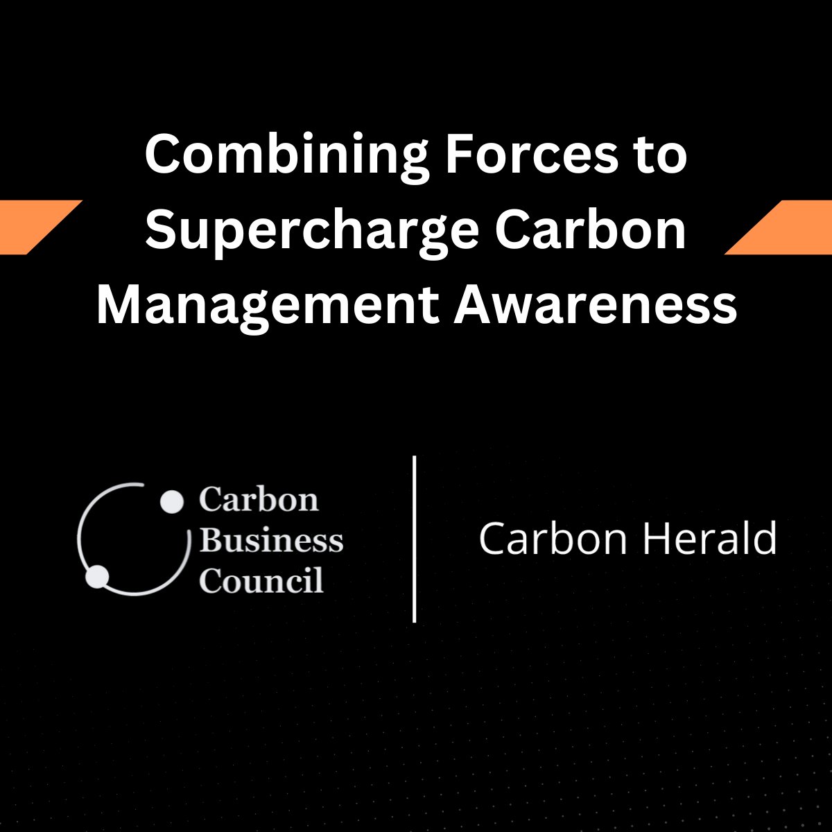 🎯Thrilled to share <a href="/CarbonHerald/">Carbon Herald</a> + Carbon Business Council (<a href="/CO2Council/">Carbon Business Council</a>) are combining forces to supercharge awareness of #CarbonRemoval &amp; management. 

I’m honored to become Publisher at Herald + remain as Exec Director at CO2Council.

<a href="/axios/">Axios</a> covererage: bit.ly/AxiosCoverage