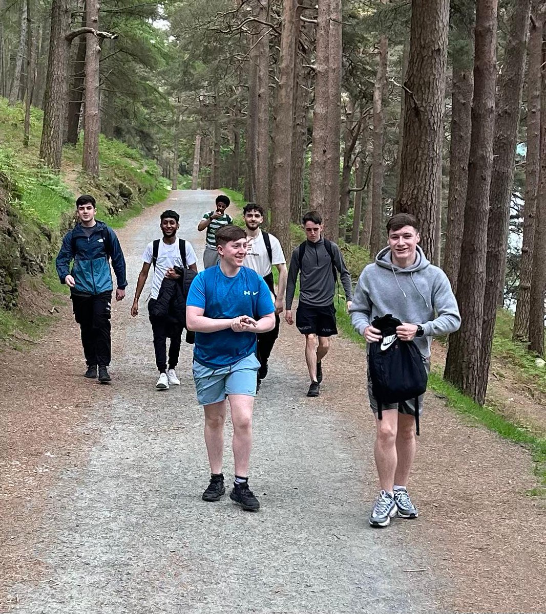 thebrunnerD7's tweet photo. The 6th Years celebrated their last school trip in Glendalough. The heavens celebrated with a pyrotechnic lightning storm! @ERSTIRELAND https://t.co/RekKDF5Iko