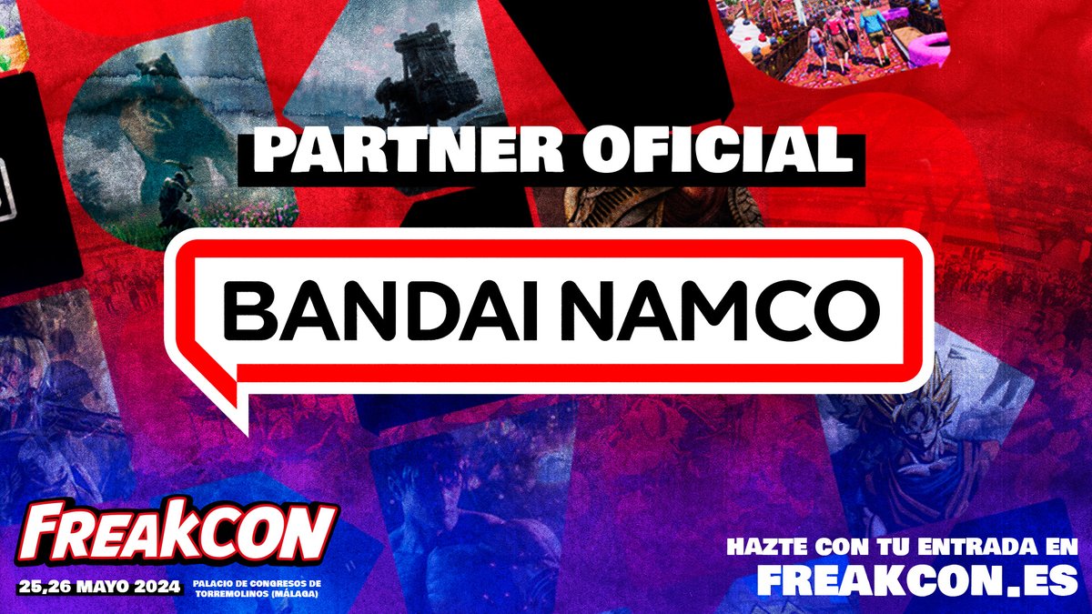 ¡@BandaiNamcoES partner oficial de FreakCon!