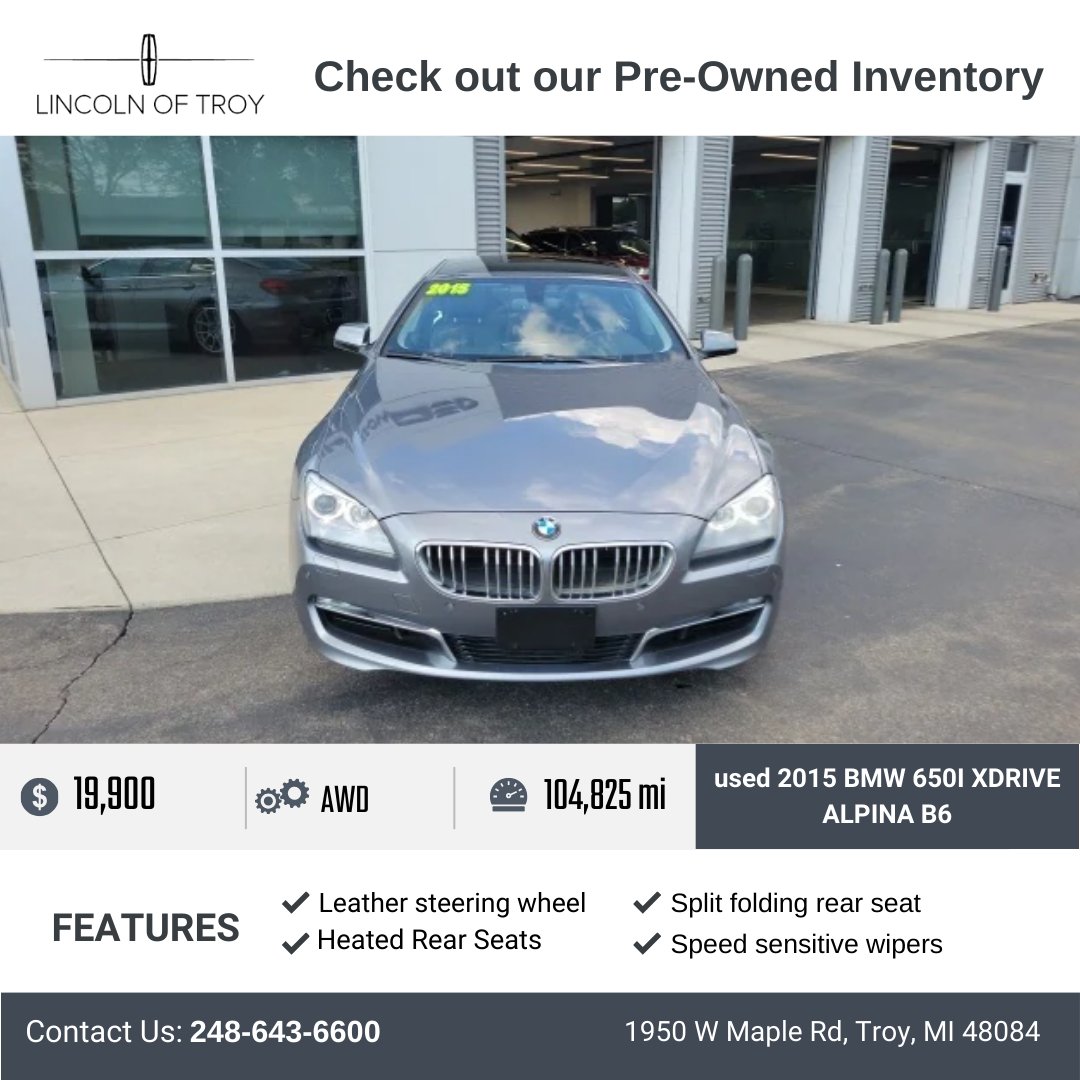 LincolnOfTroy's tweet photo. Get a great deal at Lincoln of Troy! Speak with our knowledgeable staff and schedule a test drive today 248-643-6600. https://t.co/wUfVd09ITL