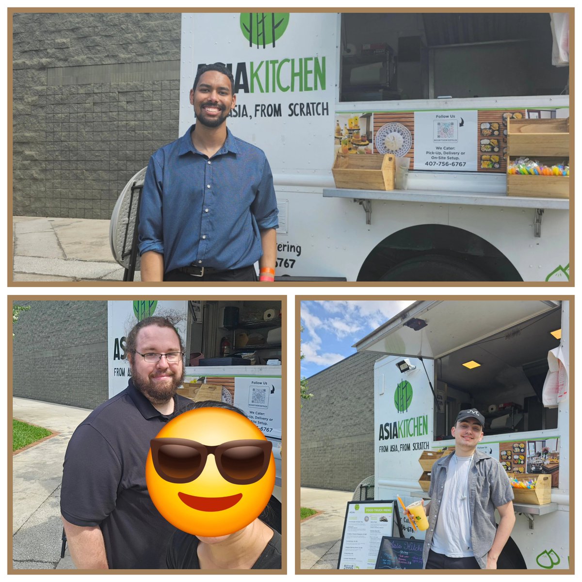 有朋自远方来，不亦乐乎" — It's a joy to welcome friends from afar!
we are thrilled to have your support. We deeply appreciate the Full Sail Alumni for making us a key stop during Hall of Fame. 
#halloffame ##bldg3  #asiakitchenfoodtruck #bobabar
<a href="/FullSail/">Full Sail University</a>