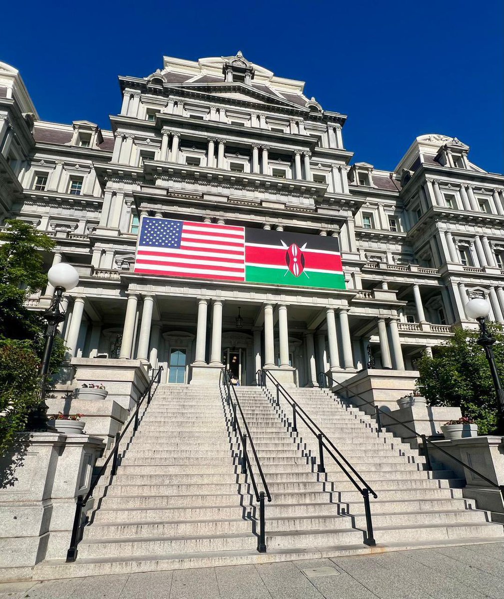 Monica_Juma_'s tweet photo. The State Visit of H.E. President @WilliamsRuto to the USA, the first of an African President during the Biden Presidency, this visit is exciting both sides of the Atlantic Ocean.                                                                  

As the Atlanta segment of H.E. Ruto’s State Visit rolls out with significant outcomes, the White House signals its readiness for the high level segment.                       

This is for the Kenyan people, the American people, our regions and beyond.