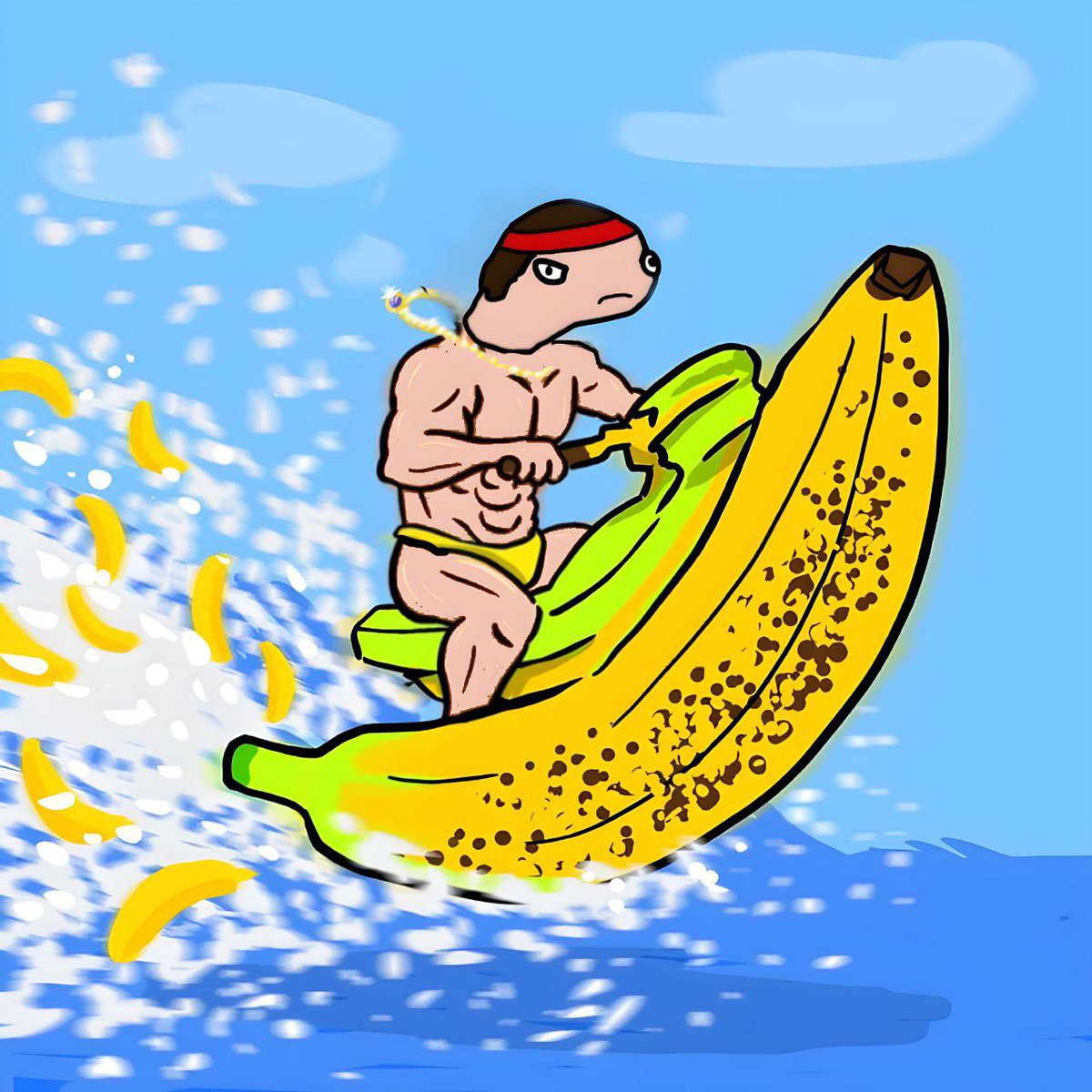 llGORDll's tweet photo. @farokh Did someone say banana zone?? $gil has that area covered! As well as having a great community!
Headbands stay on! #hbdo #amc #gme $gil @kithgil https://t.co/rjDCfTNYuy