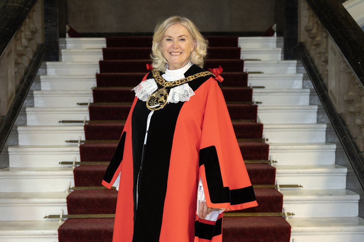 #BruceCastle Cllr Sue Jameson says she will serve as a “fully #inclusive @MayorHaringey” & “strive to represent, celebrate & champion” all of #Haringey's diverse communities after being elected to the top civic role in the borough last night. Read more -> shorturl.at/BWYK4