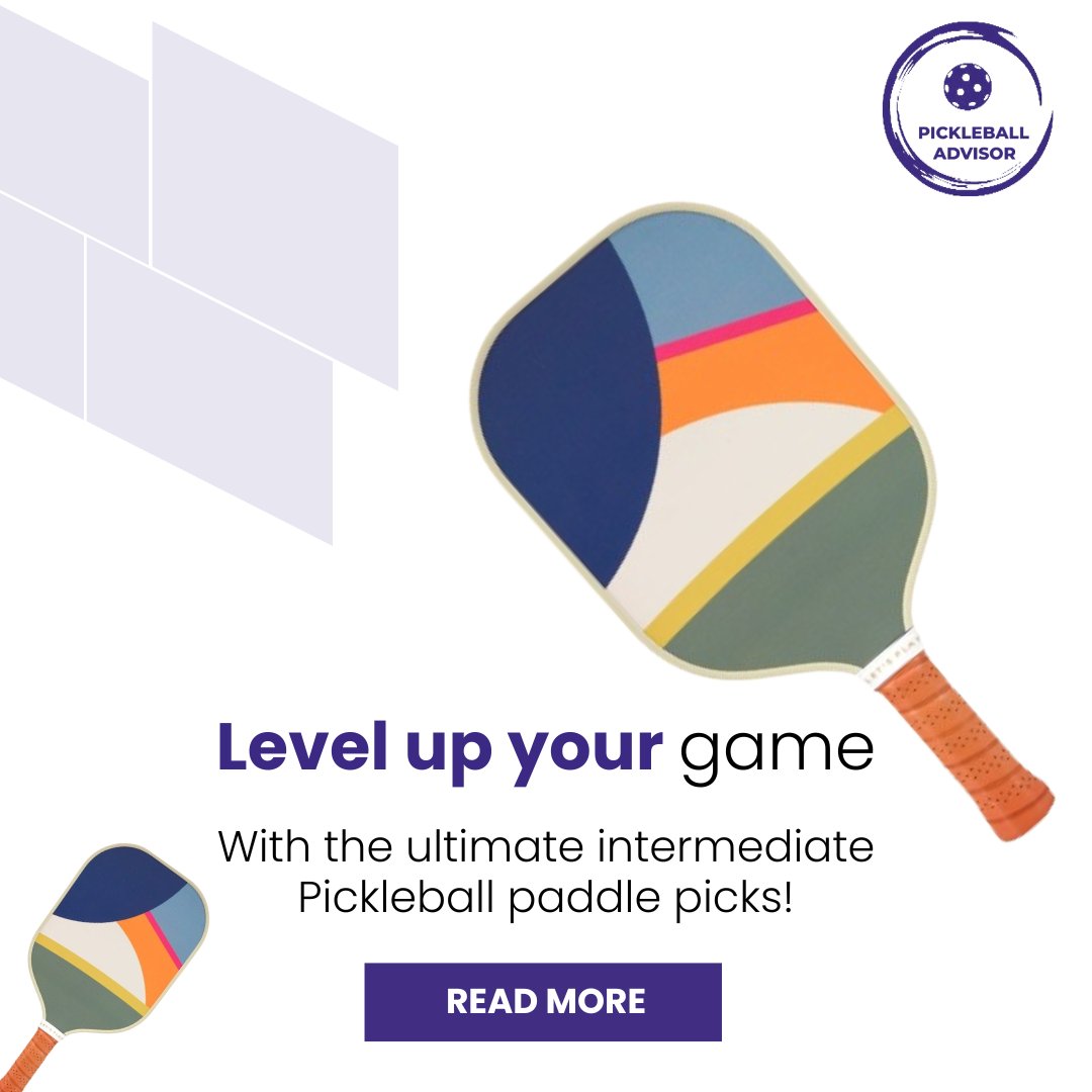 Level up your #pickleball #game with the #best #intermediate #paddles, #tested and #rated by the #experts at #PickleballAdvisor! Find the #perfect #paddle for #power, #control, or #balance and dominate the #court!

Learn more bit.ly/3Ui22N1