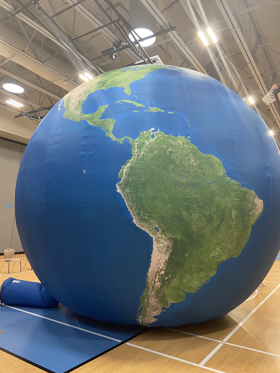 Get ready, 3rd &amp; 4th grades!  The Earth Dome 🌎 is ready for you!
