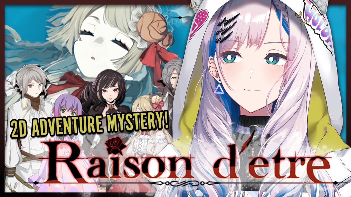 RAISOND'ETRE #Pavolive #Pavolia_Reine A girl ends up in a church of orphans deep within the mountains. Will she be able to unveil the mysteries around it? Can she trust others? Why are people dying? ...and why is she even there? 🕵️‍♂️ 9 PM WIB / 23:00 JST youtube.com/live/hZ82eu0xm…