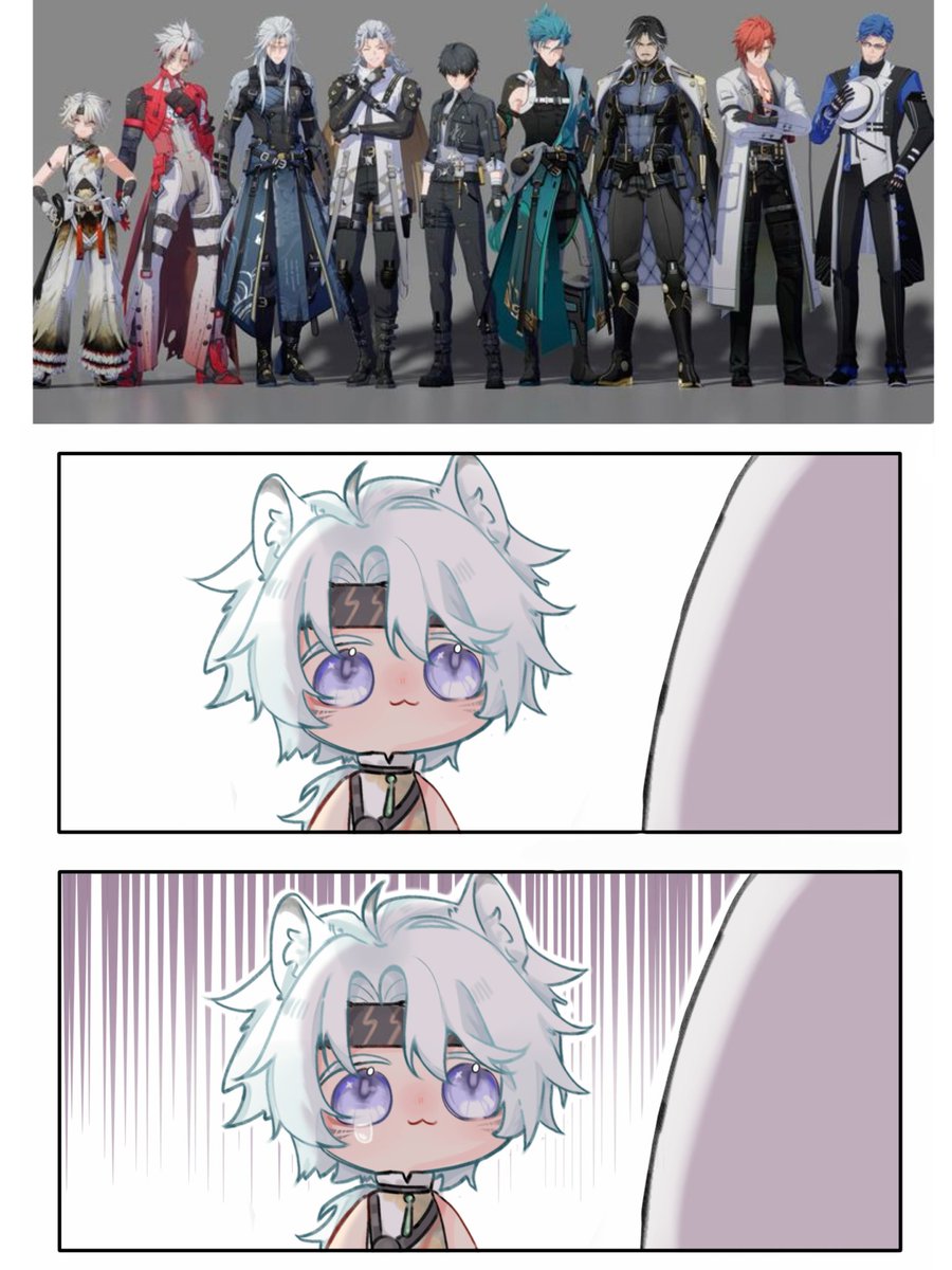 Huynen10's tweet photo. Baby boy✨✨✨✨

#fanart
#wutheringwaves  
#Lingyang https://t.co/exCffB1d3I