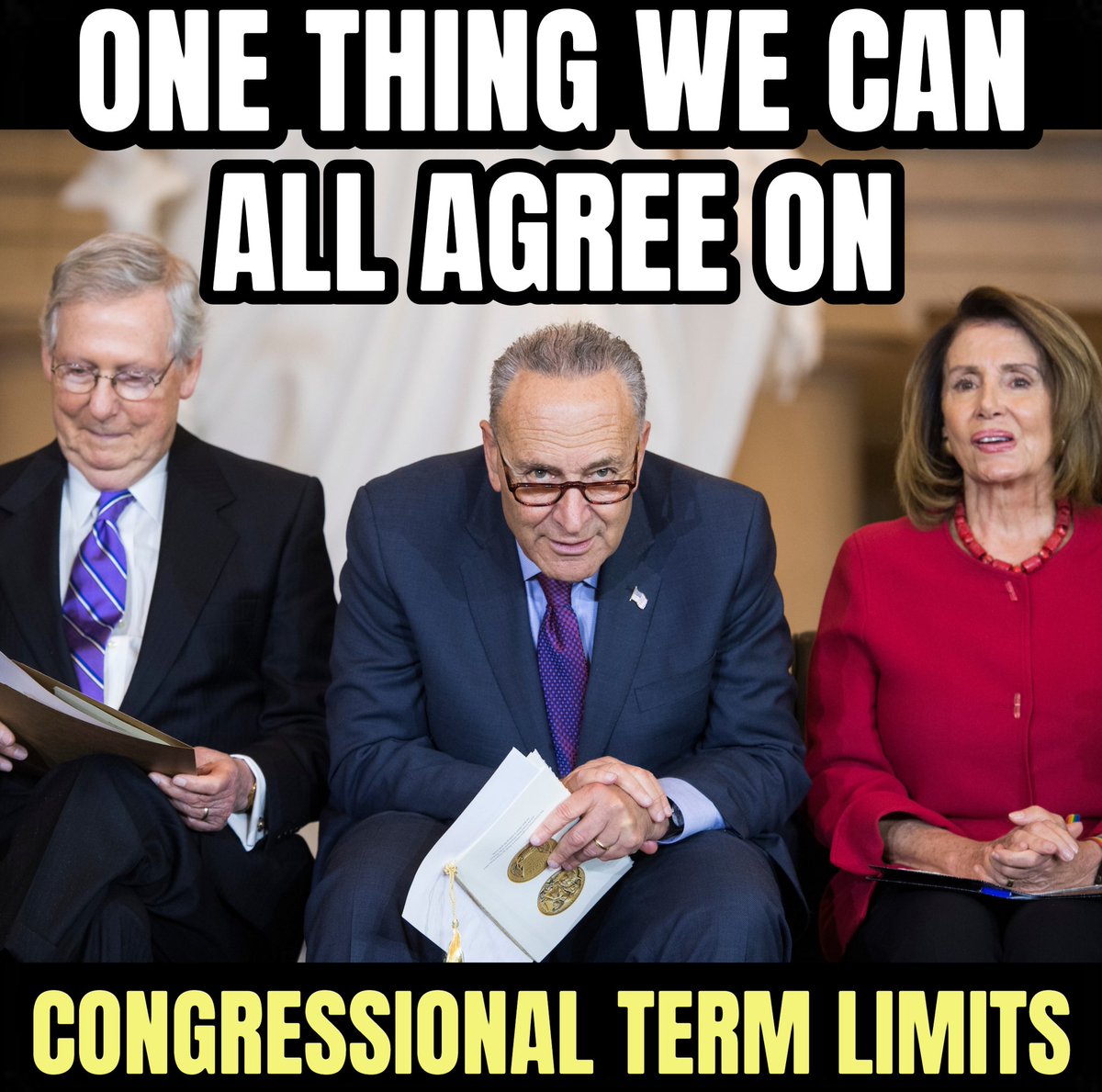 The longer they are there, the richer they get, and the more divided the country becomes. #TermLimits