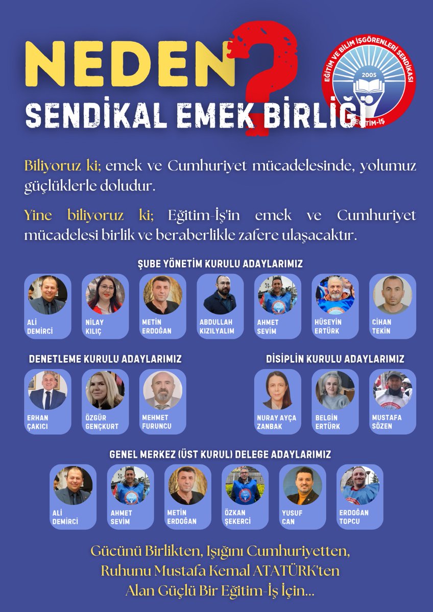 erturk_hsyn's tweet photo. Gücünü birlikten, ışığını Cumhuriyetten, ruhunu Mustafa Kemal Atatürk'ten alan bir Samsun Şube için...
BİZ VARIZ, GÖREVE HAZIRIZ...
@egitimis 
@kademozbay_ https://t.co/Ew7af3Qu0g