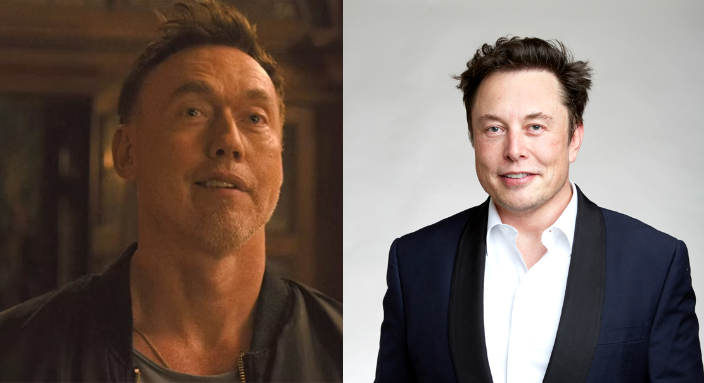 Tell the truth, are you brothers? <a href="/elonmusk/">Elon Musk</a> and Kevin Durand #tesla #brothers