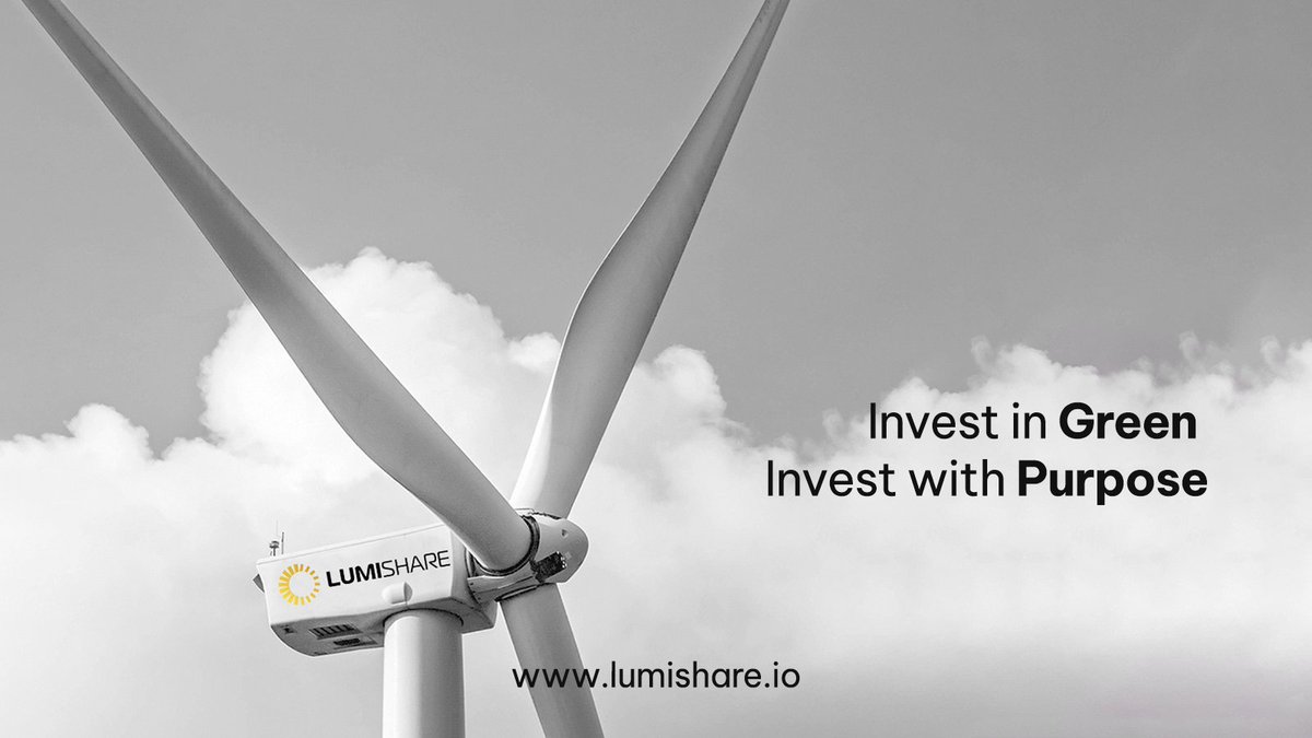 At Lumishare, our inspiration runs deep. We're driven by a bold goal: to revolutionize sustainable finance through the tokenization of real-life renewable and green assets. 💡🌱 By leveraging blockchain technology, we're breaking down barriers and empowering individuals to
