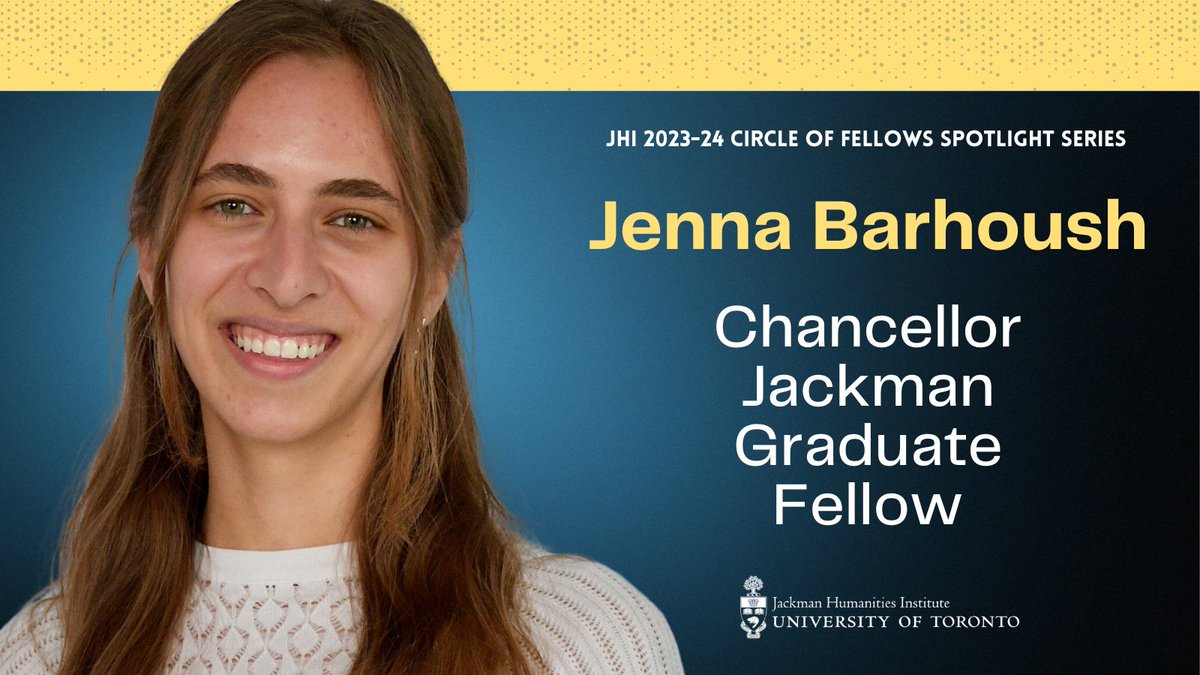 Jenna Barhoush is one of our Undergraduate Fellows and a 4th-year student. Her experience at the University has made her realize her passion for writing about issues of political, social, and environmental injustices. Learn more about Jenna uoft.me/au5