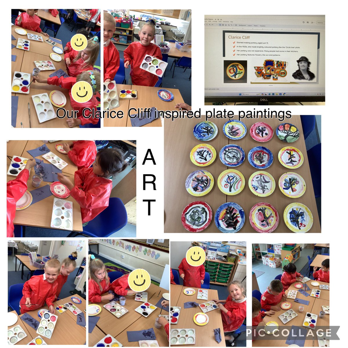 Studley Green School (@studleygreenps) on Twitter photo Metis class have created plate paintings in the style of Clarice Cliff this afternoon in their <a href="/kapowprimary/">Kapow Primary</a> Art lesson🎨🍽🖌 Metis class have created plate paintings in the style of Clarice Cliff this afternoon in their <a href="/kapowprimary/">Kapow Primary</a> Art lesson🎨🍽🖌