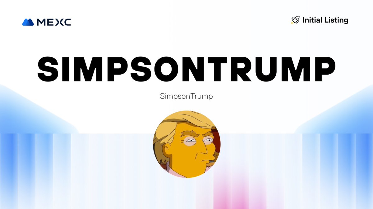 MEXC_DE's tweet photo. Wir freuen uns, bekannt geben zu können, dass die Kickstarter-Kampagne #SimpsonTrump abgeschlossen ist und #SIMPSONTRUMP auf #MEXC gelistet wird!
🔹Anzahlung: Geöffnet
🔹SIMPSONTRUMP/USDT-Handel in der Innovationszone: 21.05.2024, 17:00 Uhr
Details: https://t.co/zjysI7V5vL https://t.co/64dSrRdetC