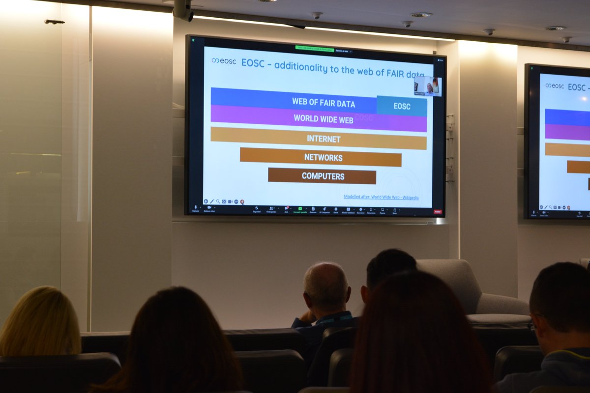 biogipuzkoa's tweet photo. ๐จ๐ฝโ๐ซProfessor Ir. Karel Luyben, the @eosc Association President, is now introducing the attendees to the ๐ฌ๐ช๐บโEuropean Open Science Cloudโ
#RAISEScience #RAISEProject #OpenScience @Vicomtech https://t.co/Kws6XQvnwc