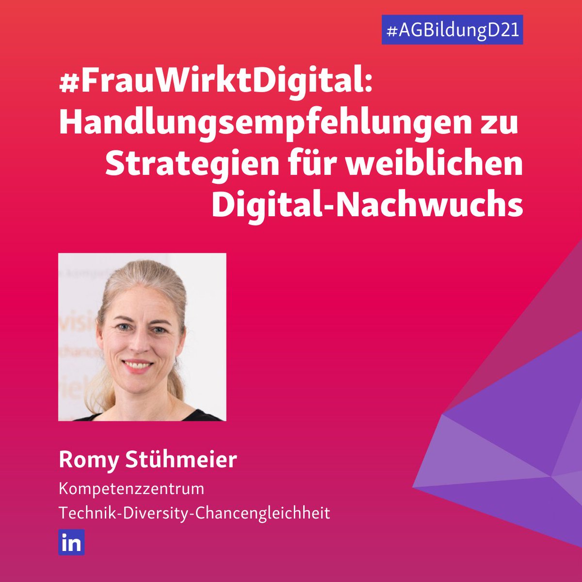 initiatived21's tweet image. Morgen bei der #AGBildungD21: #FutureSkills im Fokus: Die Arbeitswelt von morgen gestalten
Es geht um die Frage, wie wir unsere Schüler*innen schon heute auf die Arbeitswelt von morgen vorbereiten können und müssen.
Infos: initiatived21.de/veranstaltunge…
#twlz #BlueLZ