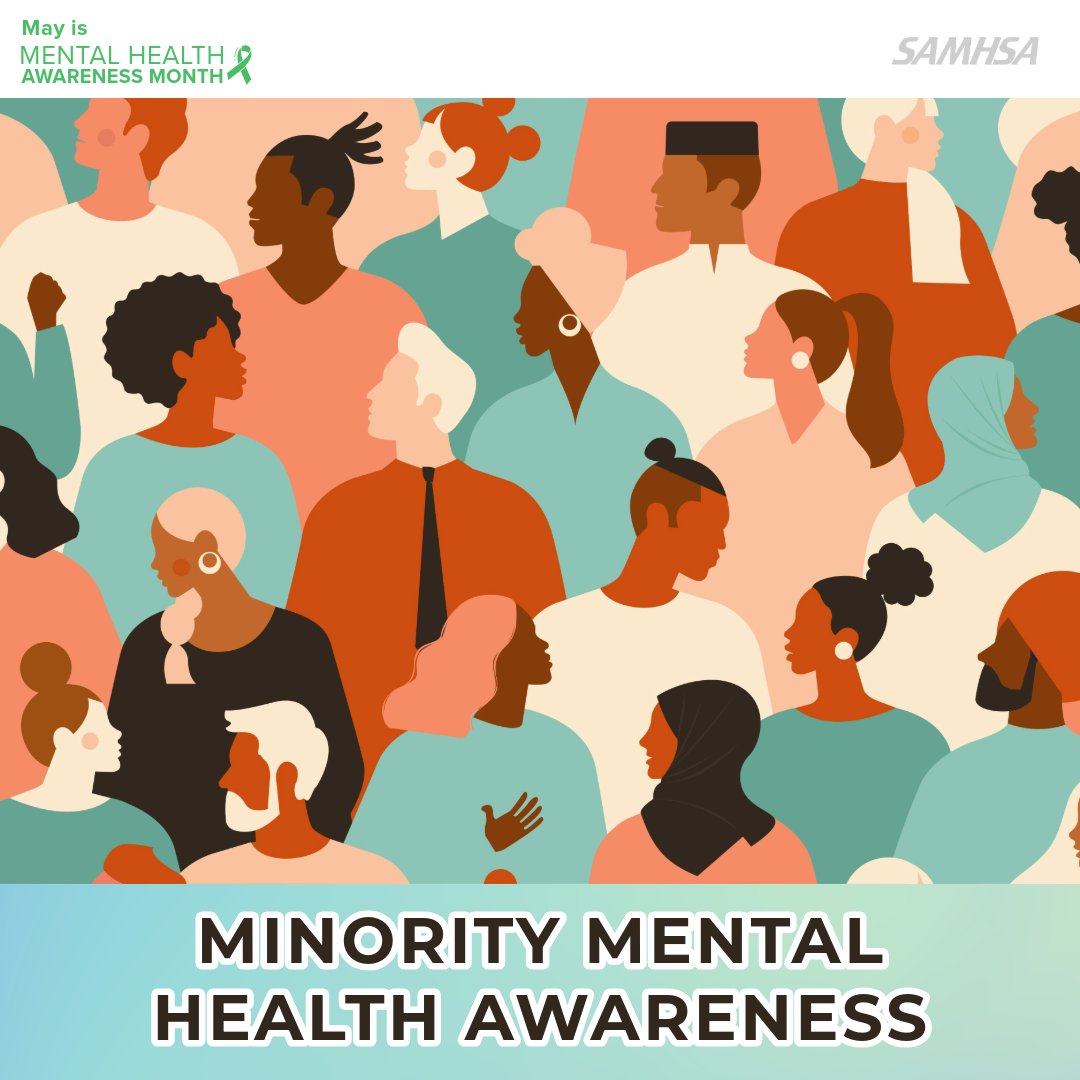 Everyone deserves access to respectful and culturally appropriate care. #MHAM2024 See what SAMHSA is doing to help address health disparities and improve the mental and behavioral health of all Americans: samhsa.gov/behavioral-hea…