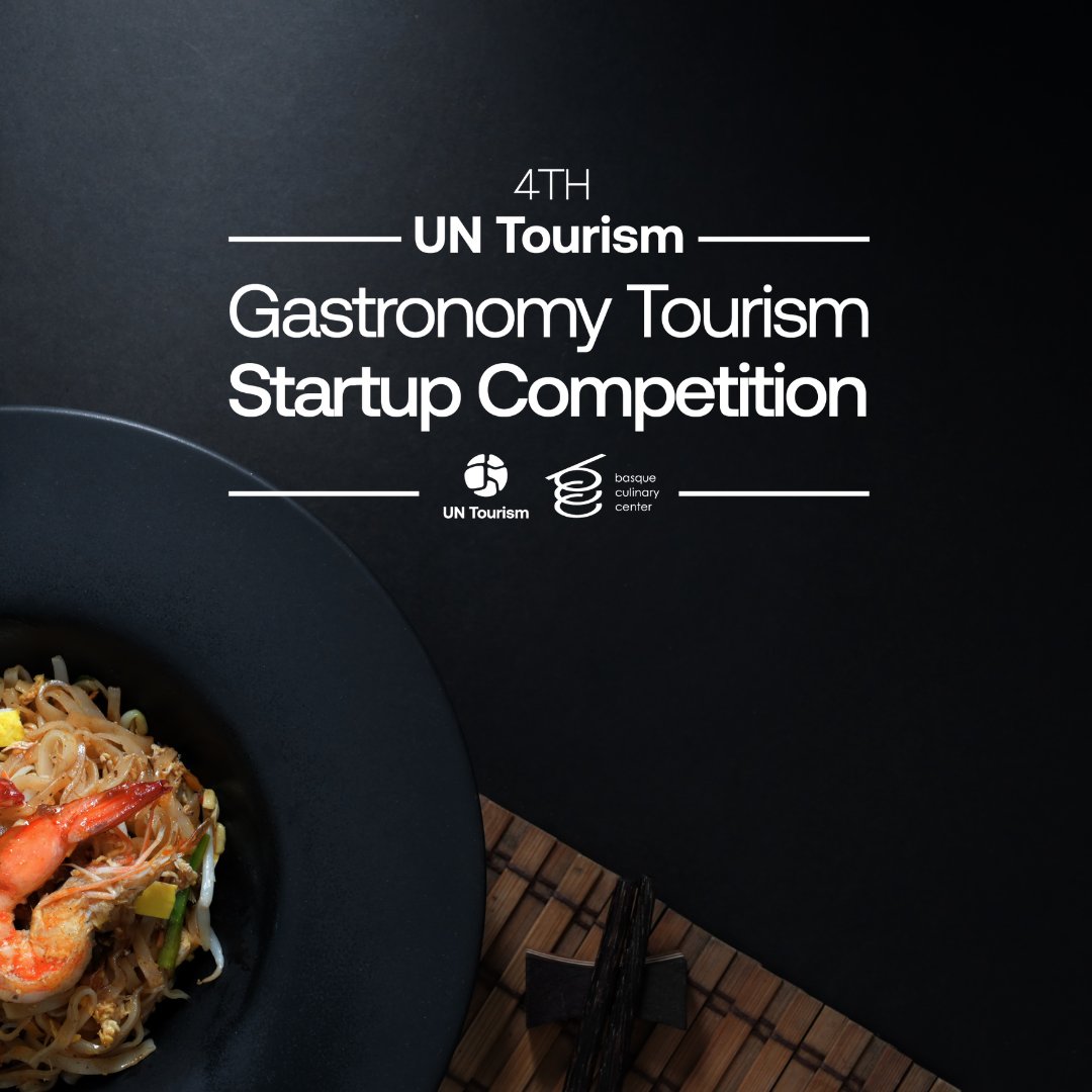 📢 Launching the 4th edition of the Global Competition for Gastronomy Tourism Startups with @unwtoacademy @unwto @bculinary -Seeking startups with: 👉 Cutting-edge Technologies 👉 Local Impact 👉 Sustainability and Waste Management Apply by June 6th! 🔗 unwto.org/startup-compet…