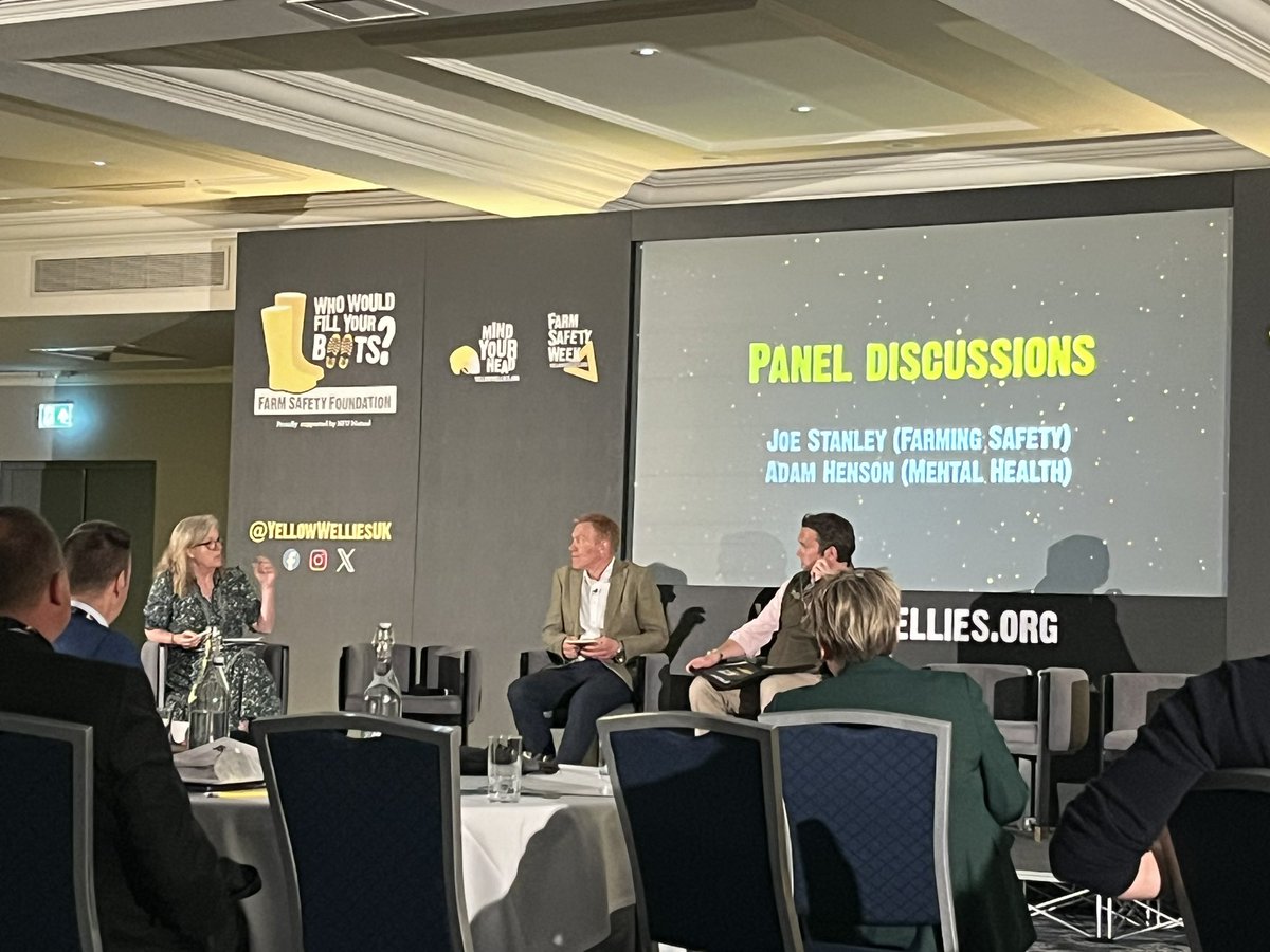 I’m sure the <a href="/yellowwelliesuk/">Farm Safety Foundation</a> 10th Anniversay wasn’t planned to coincide with #AgriLeadershipWeek, but what better time to highlight how important good leadership is to changing the H&amp;S culture in Ag. 

Well done @bladonbabe and team for organising such an informative event.