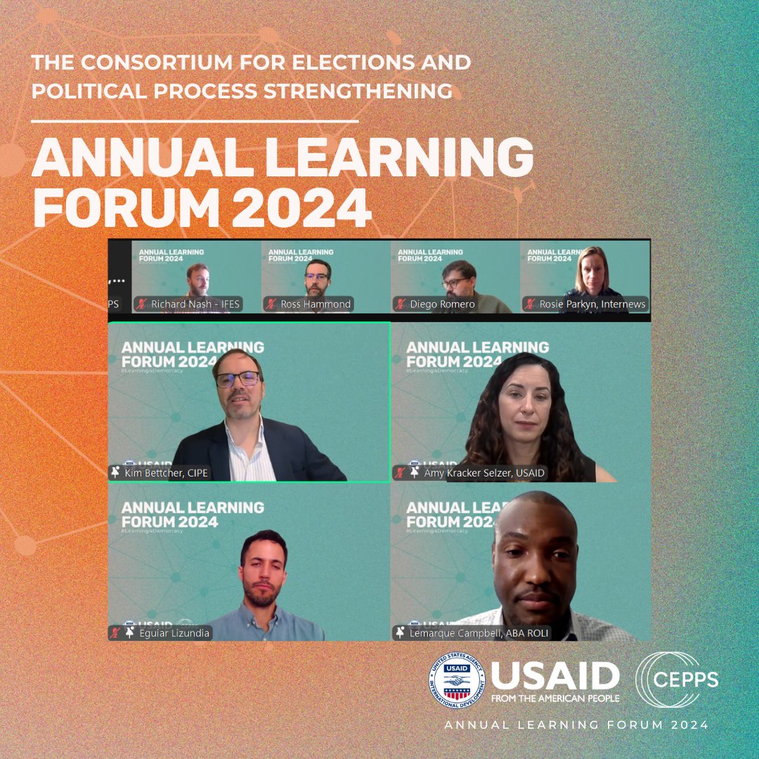 The Annual Learning Forum continues! Thank you to all who joined in this morning's conversation on using technology to combat corruption. Join us today at 12:00 PM EDT for our final session, 'Mobilizing Against Kleptocracy': us06web.zoom.us/meeting/regist…