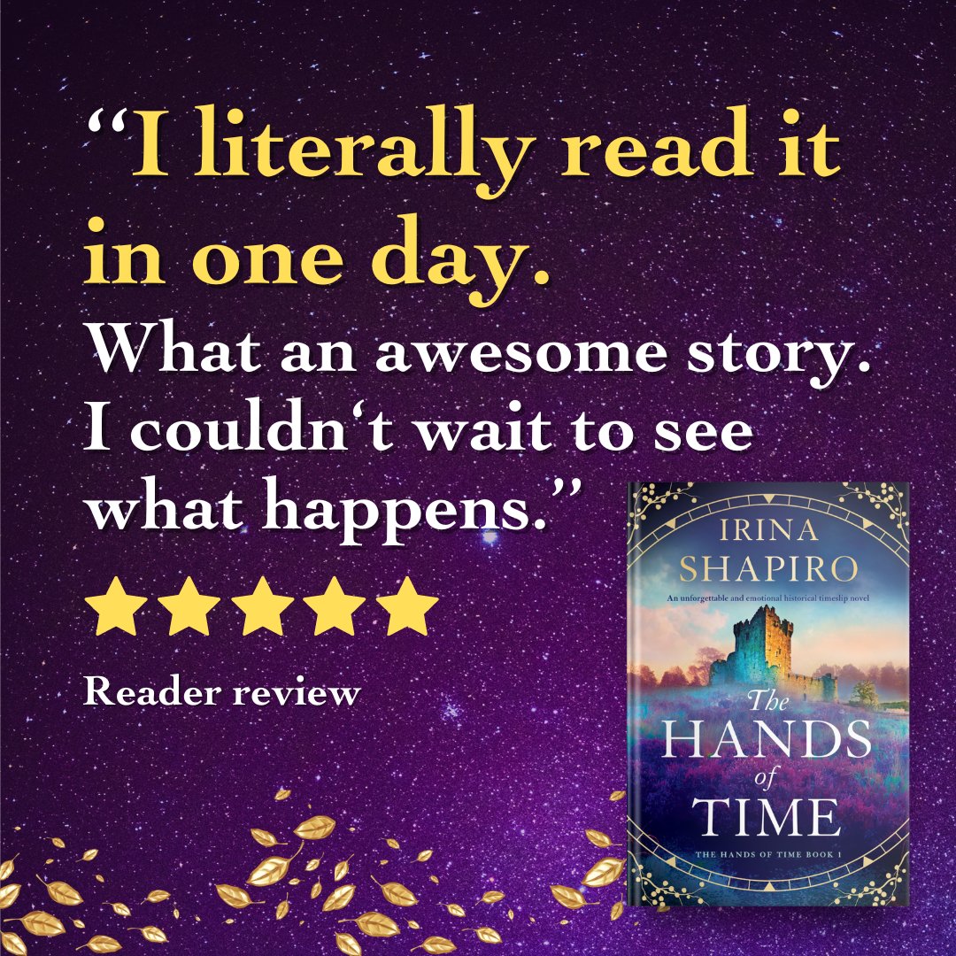 💜 A stunning, romantic and unforgettable story of a woman caught between two irresistible men and two vastly different worlds, struggling to find her place and follow her heart.  🕰️ Dive into The Hands of Time by @IrinaShapiro2 today: geni.us/667-rd-two-am #timeslip