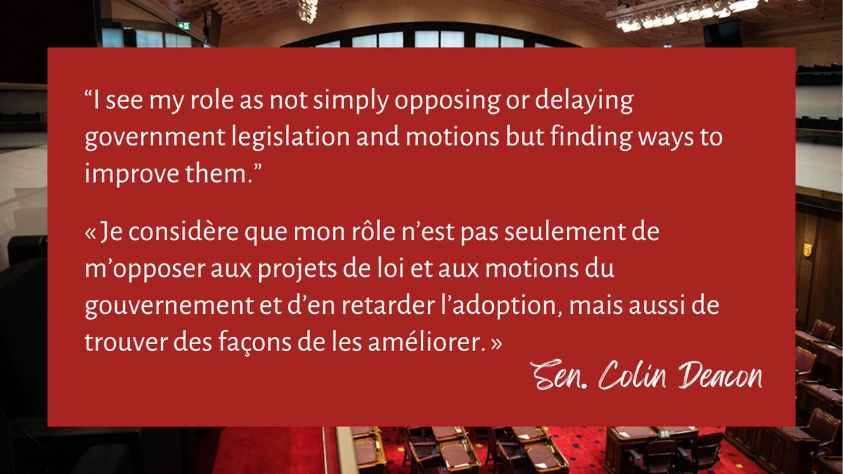 SenatorClement's tweet photo. I’m highlighting my colleagues’ contributions to the discussion around Senate rules modernization. Today’s feature is @colindeacon :
https://t.co/J2CoM8Y4fn
#SenCA #Motion165 https://t.co/ECLCezqG2s