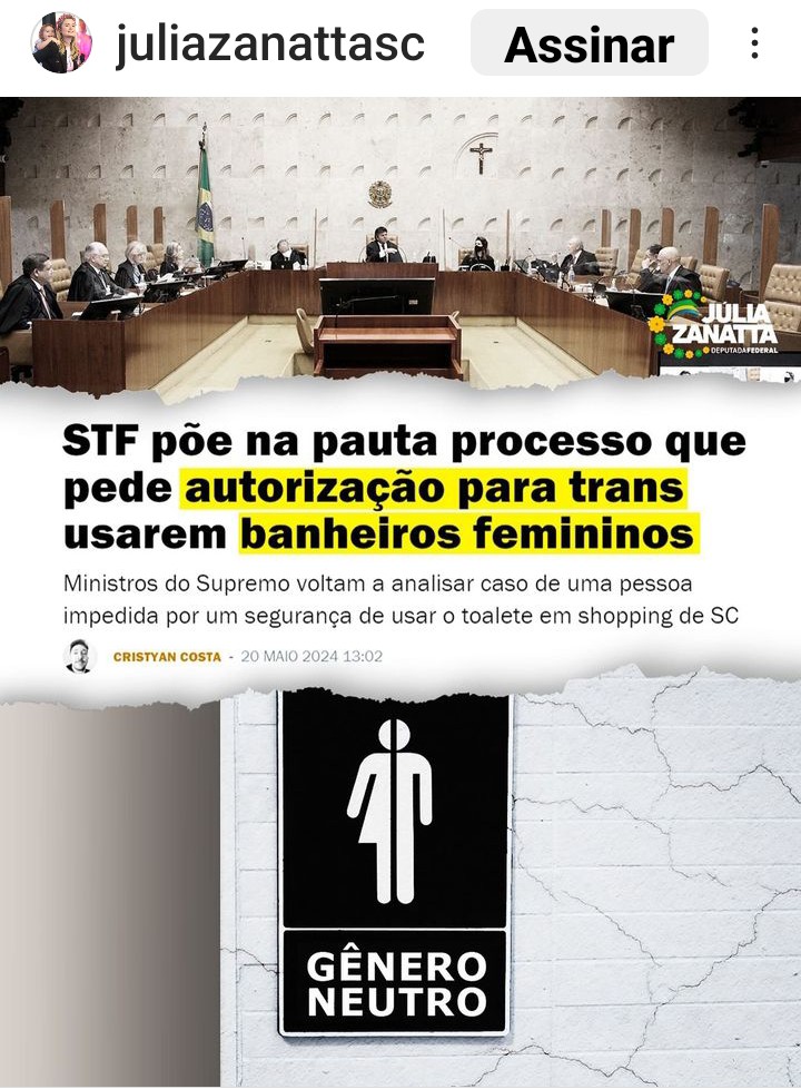 Não aceitarei homens no meu espaço...
Descaso, falam tanto em violência contra mulher... Isso é um absurdo...