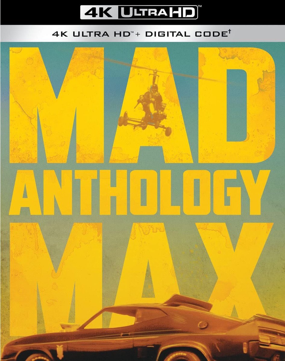Mad Max High Octane Collection [Blu-ray] is $19.99 on Amazon amzn.to/3o28kAW Mad Max 4-Film Anthology (4K UHD) is $39.99 amzn.to/3ipZeuY #ad