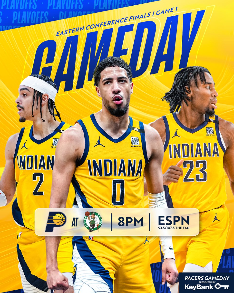 Pacers's tweet photo. Game 1. https://t.co/VMNxpB0pfv
