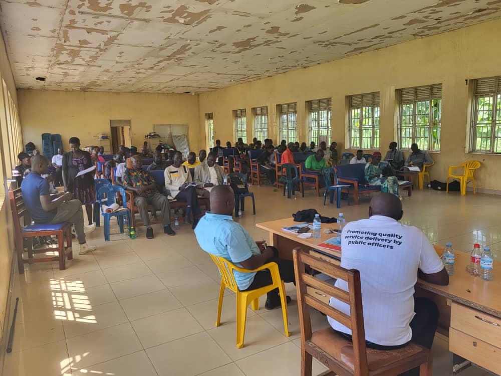 Today @IGGUganda held two Barazas in the Eastern (Ivukula T.C, Namutumba DLG) and Northern (Pabbo T.C, Amuru DLG) regions. These engagements are aimed at stimulating citizens’ awareness about the mandate of the IG, and how they, too, can join the war to eliminate corruption.