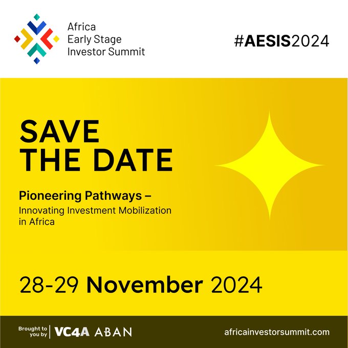 ABAN Angels (@abanangels) on Twitter photo We're thrilled to invite you to this year's <a href="/AESIS_summit/">Africa Early Stage Investor Summit</a> in Cape Town! This year's theme, "Innovating Investment Mobilization in Africa," promises to be a game-changer for investors, entrepreneurs & all stakeholders in the African startup ecosystem. Stay tuned for more details! We're thrilled to invite you to this year's <a href="/AESIS_summit/">Africa Early Stage Investor Summit</a> in Cape Town! This year's theme, "Innovating Investment Mobilization in Africa," promises to be a game-changer for investors, entrepreneurs & all stakeholders in the African startup ecosystem. Stay tuned for more details!