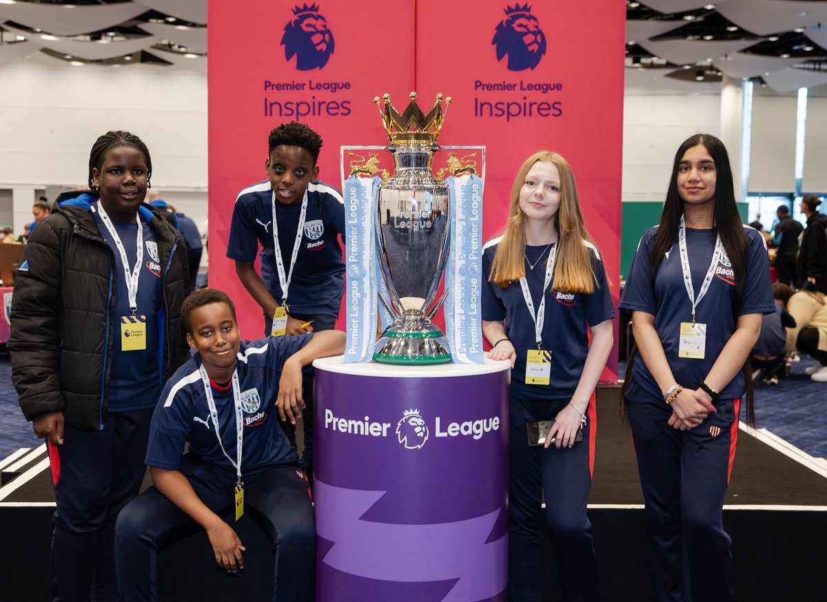 We were proud to have students from @SandwellAcademy representing us at Wembley Stadium for the #PLInspires celebration event last week. They were given the opportunity to create a social action project, aiming to highlight #MentalHealthAwarenessWeek. 🫶