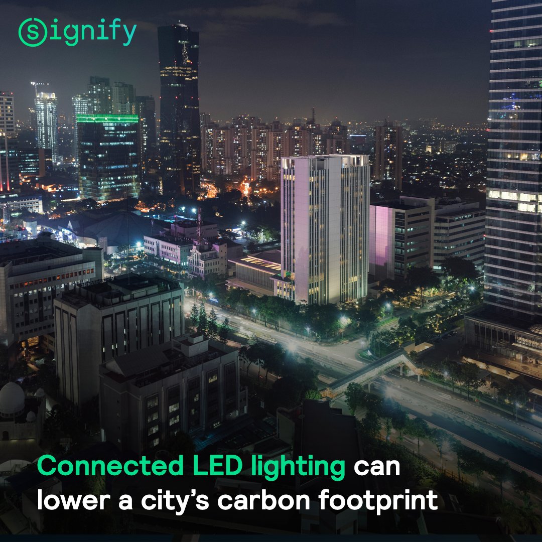 “Energy efficiency has clear and tangible benefits, and there is one area in which cities can take quick action to reduce both emissions and costs – lighting.” Learn more in this interview with Harry Verhaar: signify.co/3Wx47rf

#Sustainability #SmartCity