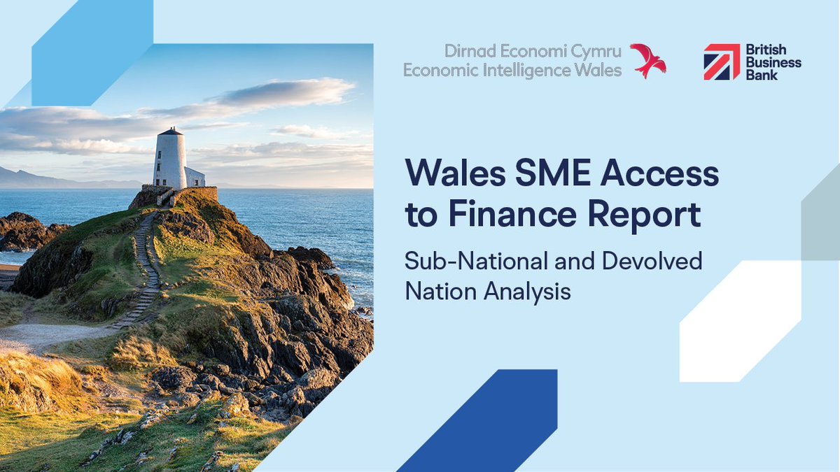 #ICYMI: Our new report with @devbankwales shows 49% of smaller businesses in Wales use external finance. Download the report for deep-dive analysis of smaller business finance across Wales and a comparison to other Devolved Nations. 👉 bit.ly/4bJ5986
