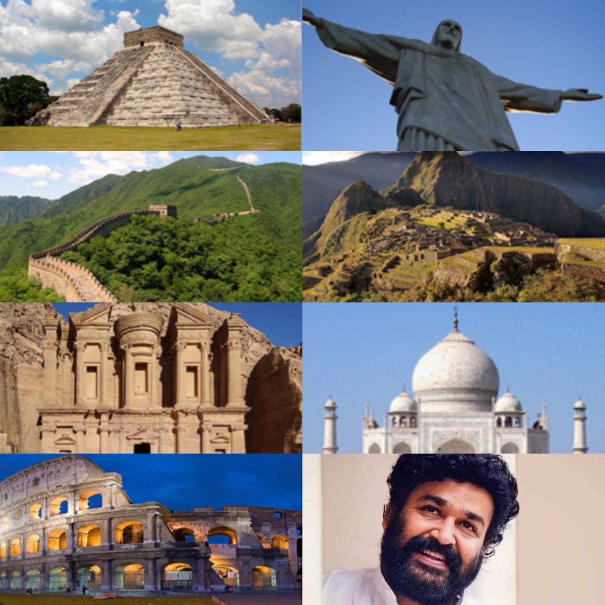 8 Wonders of the World !🤞💎 #Lalettan 
.,