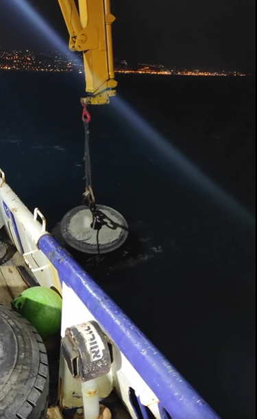 anl_Haifa's tweet image. In March 2022, we went on a night activity to sink wights in order to use them on our underwater observatory project.

#ScienceMatters
#ScienceIsCool
#TechScience
#EngineeringLife